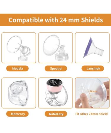 Buy Tovvild 16mm/18mm Flange Inserts for Bellababy Medela MomboCozy S9PRO S12PRO - Enhance Comfort 4 pcs Set - Buy Online on GoSupps.com