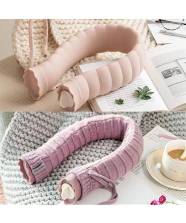 Maies Durable 710ml U-Shaped Warm-Up Bag | Hand Heating Silicone Bottle with Knitted Cover - Perfect for Warmth & Comfort - Buy Online on GoSupps.com