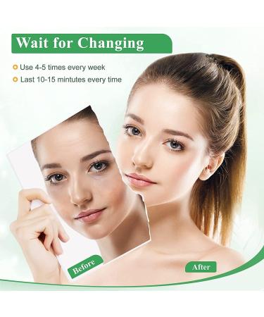 100% Natural Heart-Shaped Gua Sha Stones - Jade Massage Tool for Face Eyes & Neck | Green 2 PCs for Skin Care & Relaxation - Buy Online on GoSupps.com