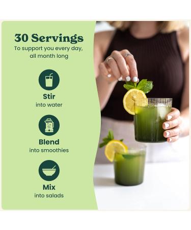 Rheal Clean Greens 150g | 30 Servings | Daily Source of Nutritious Greens | Supports Energy, Immunity & Digestion | 100% Organic & Gluten Free | Plant Based | Certified B Corp - Buy Online on GoSupps.com