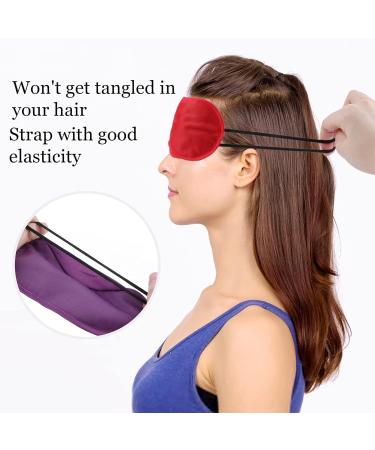 30-Piece Multi-Colored Sleep Masks | Comfortable Eye Covers with Nose Pads & Elastic Belts for Travel - 10 Vibrant Colors for Men & Women - Buy Online on GoSupps.com