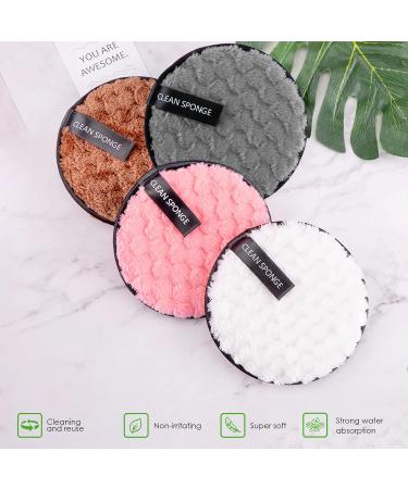 6 Washable Slaughtering Pads & 2 Face Washing Bracelets - Microfiber Snack & Makeup Removal Pads for Perfect Facial Cleaning - Buy Online on GoSupps.com