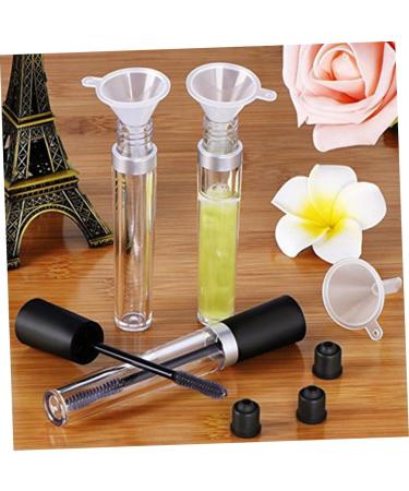 FOMIYES 6pcs Eyelash Solution Bottle Mini Containers Make up Bottle Empty Bottles Wooden Small Empty Bottle - Buy Online on GoSupps.com