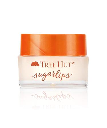 Tree Hut Sugarlips Sugar Lip Scrub, Sweet Mint, 0.34oz Jar, Shea Butter and Raw Sugar Scrub Ultra-Hydrating Lip Exfoliator, Lip Care