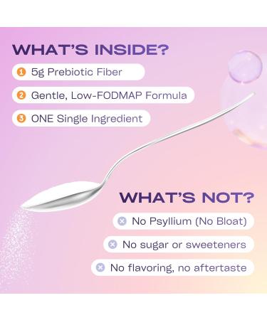 GoBiotix Prebiotic Fiber Boost Powder - Supports Healthy Gut & Digestive Regularity | 189g - Buy Online on GoSupps.com