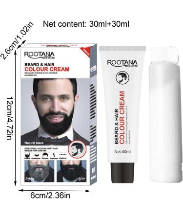  gifyym Beard Dye For - Quick Des - Brown Dye | Be Beard Coloring Shampoo For 60 Ml Beard Cream I Am Of Style Of The Cream For Hair - Buy Online on GoSupps.com