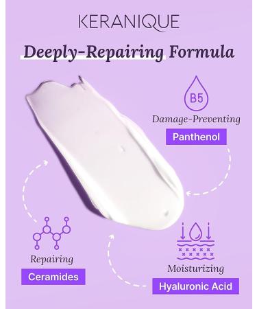 Keranique Hair Mask - Deep Repair & Hydration for Dry  Damaged Hair - Keratin Protein Boost - Intense Moisturizer for Women - Buy Online on GoSupps.com