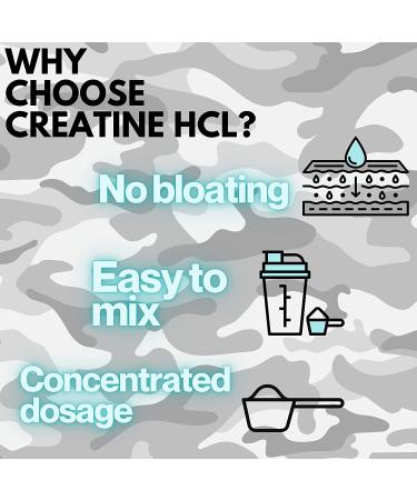 Clinical Dosage Creatine HCL Powder - Ice Punch Flavor (30 Servings) for Muscle Gain & Recovery - Buy Online on GoSupps.com