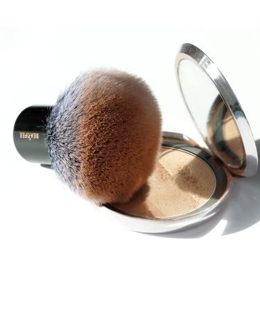 Buy Dome Kabuki Blush Powder Makeup Brush - Synthetic Bristles Black | International Shipping - Buy Online on GoSupps.com