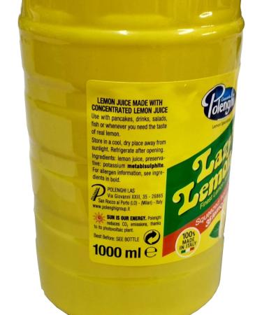 Lazy Lemon Finest Lemon Juice 1L - Pure and Refreshing Citrus Flavor - Buy Online on GoSupps.com