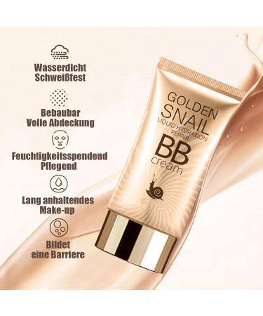EONFAVE BB Cream Make Up Foundation moisturizing concealer BB cream breathable and lightweight face cream repair and skin whitening tinted day cream for natural skin tones tinted hydrator - Buy Online on GoSupps.com
