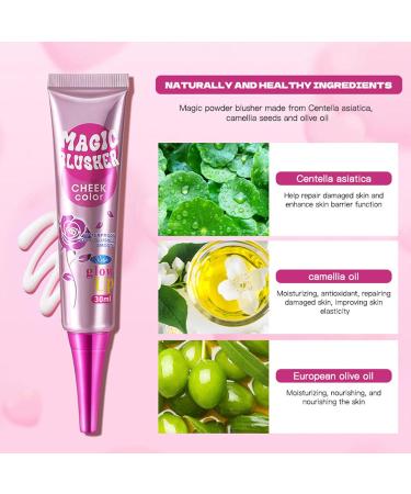  laxreheye Liquid Blush - Natural coloring effect with prolonged durability that adapts to tone makeup accessory to illuminate under eyes highlighting and facial contour - Buy Online on GoSupps.com