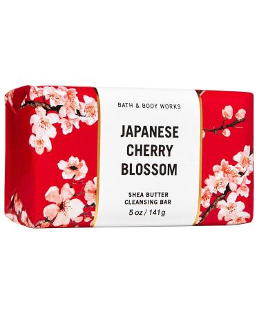 Bath and Body Works JAPANESE CHERRY BLOSSOM Shea Butter Cleansing Bar 4.2 oz