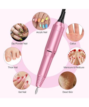 Professional Nail Drill Machine Replacement Handpiece | 20000 RPM Handpiece Parts for SUBAY, ALLE S, HOINVO, JIASHENG - PINK - Buy Online on GoSupps.com