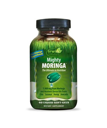 Irwin Naturals Mighty Moringa 60 Liquid Soft-Gels