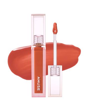 AMUSE DEW TINT  Genuine Product  Korean Cosmetic  Makeup  Lipstick  Tint  Glossy  Vegan (10 ACHIM FIG)