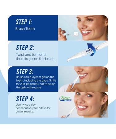 VieBeauti Teeth Whitening Pen - 2 Pcs | 20+ Uses | Painless No Sensitivity Travel-Friendly | Achieve a Beautiful White Smile | Mint Flavor - Buy Online on GoSupps.com