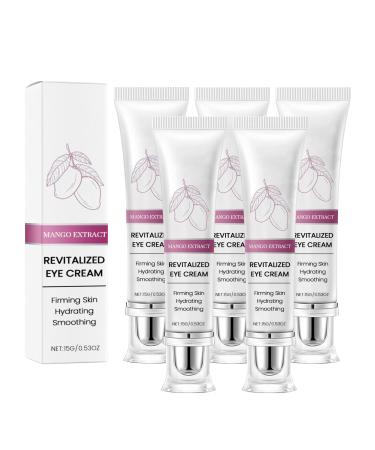 QGuoJie Mango Eyelift serum revitalizes solid eye cream with hyaluronic acid antiwrinkle treatment reduces dark circles puffiness and bags for smooth lifted eyes 5