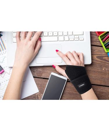 CERBONNY Carpal Tunnel Wrist Brace 2Pack - Adjustable Support for Sports, Tendonitis, Arthritis - Right & Left - Buy Online on GoSupps.com