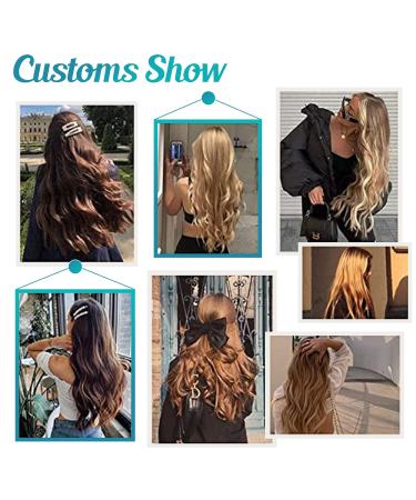 FSHINE 30cm Tape-In Hair Extensions Light Brown & Platinum Blonde | Seamless Adhesive 20 Pieces 30g #8P60 - Buy Online on GoSupps.com