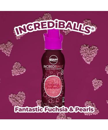 Airpure INCREDiBALLS In-Wash Scent Booster - Fuchsia & Pearls Fragrance | Long-Lasting Fresh Scent for 10 Washes - Buy Online on GoSupps.com