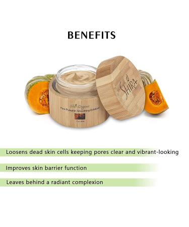 Shira Shir-Organic Pure Pumpkin Smoothing Peel 50 ml - For All Skin Types, Except Sensitive - Buy Online on GoSupps.com