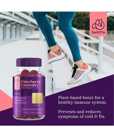 Sambucus Elderberry Gummies with Zinc, Vitamin C for Immune Support - 2 Pack - Buy Online on GoSupps.com