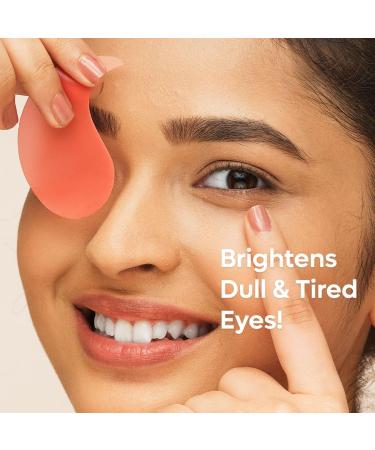 Cooling Under Eye Patches | Brightening & De-Puffing Mask with 4% Niacinamide & Kombucha Tea | 15 Pairs for Hydration & Pigmentation Reduction - Buy Online on GoSupps.com