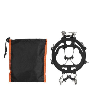 Buy Nail Chain Shoe Covers - Stainless Steel Non-Slip 8-Teeth Traction for Snow & Mud - Black - International Shipping Available - Buy Online on GoSupps.com