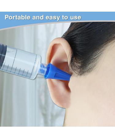 TopQuaFocus Ear Wax Removal Kit - Silicone Nozzle Irrigation Flusher Tool - Buy Online on GoSupps.com