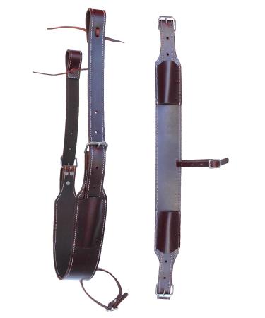 ProRider USA Challenger Western Horse Leather Rear Flank Back Saddle Cinch w/Billets 9758MG