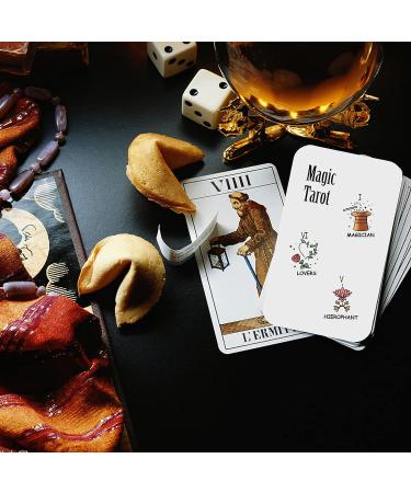 Mystic Tarot Pattern Silicone Clear Stamp - 4.3 x 6.3 Inch - Perfect for Scrapbook, Journal, Card Making - GLOBLELAND - Buy Online on GoSupps.com