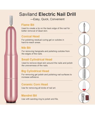 SAVILAND Acrylic Nail Kit with Nail Drill - All-In-One Professional Set for Beginners Gel Polish & UV Light - DIY Home Salon Gift - Buy Online on GoSupps.com