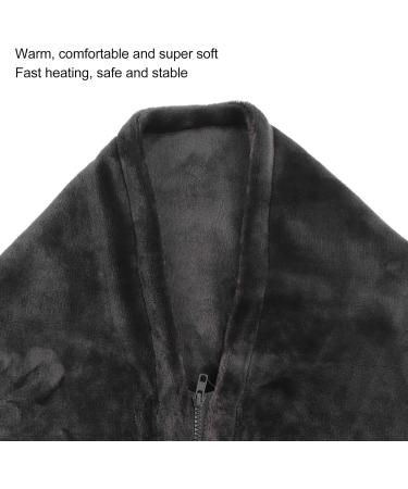 Portable Electrically Heated Scarf with Zipper | Adjustable Temperature | Super Soft Neck & Shoulder Warmer | Ideal for International Shipping - Buy Online on GoSupps.com