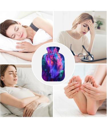 2L Hot Water Bottle with Plush Cover | Winter Hand & Feet Warmer for Kids Men & Women - International Shipping Available - Buy Online on GoSupps.com