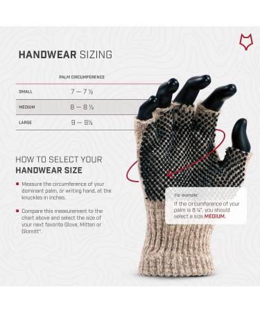 Fox River Ragg & Leather Glove - Small, Brown Tweed - Buy Online on GoSupps.com