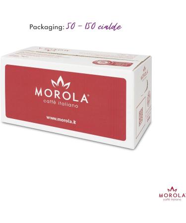 Morola Caff Italiano - Limited Edition Flavor Coffee Pods - ESE44 Biodegradable Pod Pack - Blend of 85% Arabica and 15% Robusta - Made in Italy (50 Pods) - Buy Online on GoSupps.com