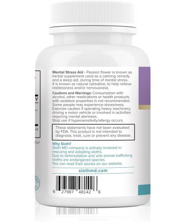 Passion Flower - Natural Stress Relief & Sleep Aid - Buy Online on GoSupps.com