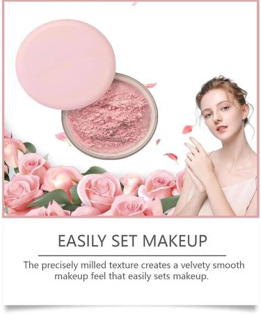 Luminance Milano Powder Luminance Milano Fixative Powder Pink Setting Powder Free Setting Powder Blurred Setting Powder Waterproof Natural for All Carnations(02#) - Buy Online on GoSupps.com