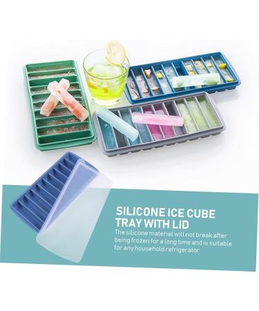 ABOOFAN 1pc Kitchen Dessert Shaped Ice Bar Household Shop Practical DIY Supply Cube Silicone Mold Design 24.5X11.5CM Blue - Buy Online on GoSupps.com