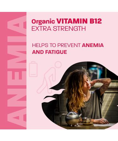 Certified Organic Vitamin B12 5000mcg Drops Methylcobalamin 50 Servings Land Art - Vegan - Sugar Free Maximum Absorption Made in Canada - Buy Online on GoSupps.com