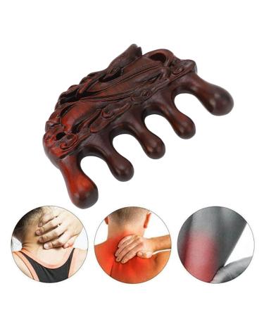 Scalp Massage Comb - Wooden Head Care for Men & Women | Relaxation Gifts - Buy Online on GoSupps.com