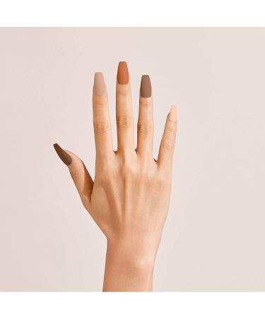 Halloween GoldFinger Full Cover Press On Gel Nails - Long Glam Design (GD23) - Buy Online on GoSupps.com