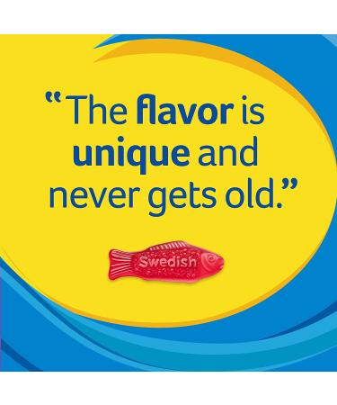 SWEDISH FISH Soft & Chewy Candy | 3.6 Oz. | Pack of 12 | Delicious Treat for All Ages - Buy Online on GoSupps.com