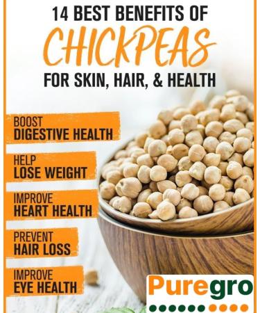 Puregro Chick Peas (KABULI CHANA) 500g - Buy Online on GoSupps.com