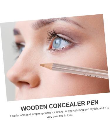 TOVINANNA 4pcs Brow Concealer Pencil Concealer Stick Wooden Spot Eraser Concealer Pencils 1 g (Pack of 1) Ivory - Buy Online on GoSupps.com