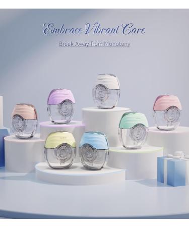 KISSBOBO Electric Breast Pump - Slim & Lightweight with Accessories | Perfect Gift Set for Moms & Couples (Pink) - Buy Online on GoSupps.com