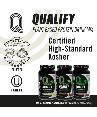 Trio Rich Chocolate Brownie Plant Protein Powder - Gluten Free Vegan 20g Protein 2.4g BCAA Kosher - 1.65lb - Buy Online on GoSupps.com