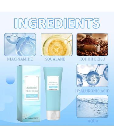 Nadiaen Skin Firming Youth Butter Skin Firming Body Cream Skin Firming Cream Firming Body Cream Body Firming Cream 80g Lift Firming Youth Butter Improve Wrinkles and Reduce Skin Dryness - Buy Online on GoSupps.com