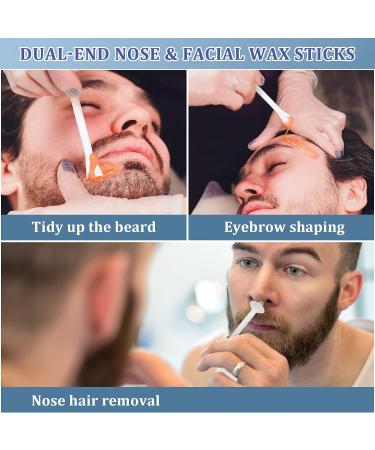 Whaline 100pcs Nose Wax Applicator Sticks - Dual End Spatulas for Nostril & Facial Hair Removal - Buy Online on GoSupps.com